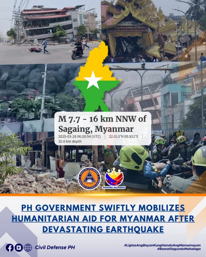 菲律宾准备向缅甸地震灾区提供援助-白菜论坛-博彩论坛